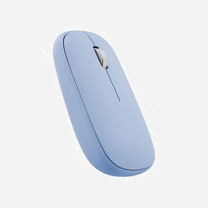 Souris T'nB MWCOLORBL Bluetooth Ambidextre 1600 DPI Bleu - 3 Boutons Programmables, Scroll, Récepteur USB Type-A, Compatible Windows/macOS - Miniature 3