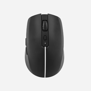 T'nB MWGRADIENTBK Souris Droitier Bluetooth + USB Type-C 1600 DPI, Clic Silencieux, Batterie 500mAh, Noir, avec Récepteur USB Type-A - Miniature 2