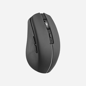 T'nB MWGRADIENTBK Souris Droitier Bluetooth + USB Type-C 1600 DPI, Clic Silencieux, Batterie 500mAh, Noir, avec Récepteur USB Type-A - Miniature 3
