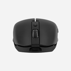 T'nB MWGRADIENTBK Souris Droitier Bluetooth + USB Type-C 1600 DPI, Clic Silencieux, Batterie 500mAh, Noir, avec Récepteur USB Type-A - Miniature 4