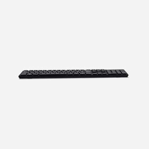 Clavier T'nB KBHUB USB Noir - Taille Réelle 100%, Hub USB 2.0 (x3), Connectivité Filaire USB Type-A, Compatible Windows/Linux, 435x30x130mm - Miniature 3