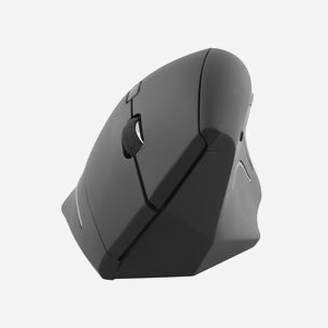 T'nB MWERGOVBT Souris Verticale Droitier Bluetooth+USB-A 1600 DPI 6 Boutons Programmables, Roue de Défilement, Noir, Alimentation Piles AA - Miniature 5