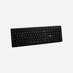 T'nB KBSILENT Clavier RF Sans Fil AZERTY 105 Touches Noir, Pavé Numérique, Récepteur USB Type-A, Format 100% - Miniature 2