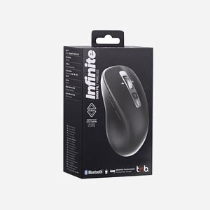 Souris Bluetooth T'nB MWINFINITE Droitier 3200 DPI 6 Boutons Programmables, Molette, Récepteur USB Type-A, Noir - Miniature 5