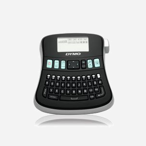 DYMO LabelManager 210D - Étiqueteuse de Bureau - Transfert Thermique 180x180 DPI - 12 mm/sec - Bandes D1 6/9/12mm - Clavier QWERTZ - Mémoire 9 Étiquettes