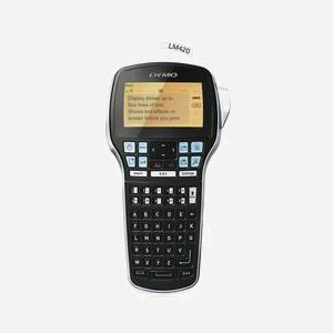 DYMO LabelManager 420P - Étiqueteuse Transfert Thermique 180 DPI - 12mm/s - Largeur Étiquette 19mm - ABC Clavier - LCD 4 Lignes - Compatible Windows/macOS - USB - Miniature 1