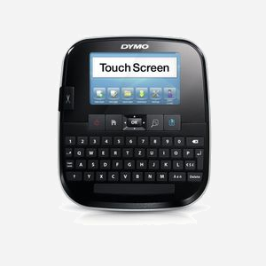DYMO LabelManager 500TS QWERTZ : Étiqueteuse Transfert Thermique 300x300 DPI, 20mm/s, Massicot, Bandes D1 6-24mm, Connexion PC, Compatible Windows/macOS