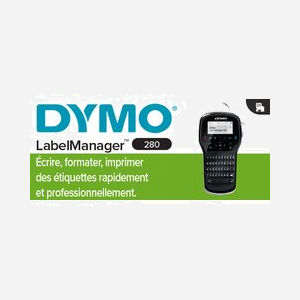 DYMO LabelManager 280 Kitcase QWERTZ - Imprimante d'étiquettes Transfert Thermique 12mm, USB, Écran LCD, Compatible Windows/macOS, Rechargeable - Miniature 5