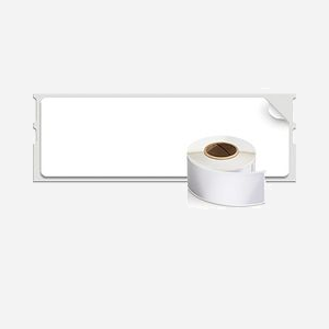 Étiquettes DYMO LW Standard 28x89mm Papier Adhésif Permanent Blanc 130 étiquettes/rouleau Compatible LabelWriter Ref. 1983173 - Miniature 2