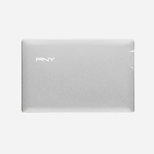 PNY PowerPack ALU 2500mAh Argent - Batterie Externe LiPo 2500 mAh, 1 Port USB-A 5V/1A, Entrée Micro-USB 5V/1A, 93x60x7mm, Mobile/Tablette/MP3
