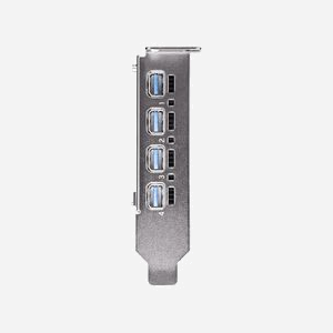 PNY A400 NVIDIA 4 Go GDDR6, 768 Cœurs CUDA, 4x Mini DisplayPort 1.4a, PCIe x8, Refroidissement Actif, Windows/Linux, Consommation 50W - Miniature 4