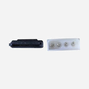 EXC 147550 : Câble d'alimentation interne 0.15m - Connecteur Molex (4-pin) vers SATA 15 broches - Facteur de forme Droit, Multicolore - Miniature 2
