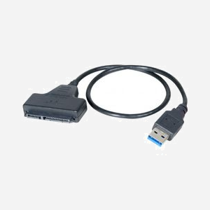 CUC Exertis Connect 508305 Adaptateur USB 3.0 vers SATA 2.5" (5 Gbps) pour SSD/HDD - Supporte CD-Rom SLIM SATA (7+6 pin) & µSATA (7+9 pin)