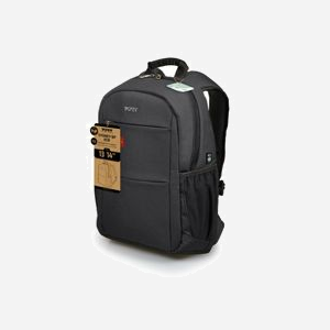 Port Designs Sydney Sac à Dos 15.6" Noir Polyester, Compartiment Tablette 10.1", 2 Poches Avant, Dimensions 350x190x485mm, Poids 704g, Référence 135173 - Miniature 3
