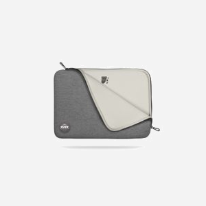 Port Designs Torino II Housse 14" Gris - Coton & Néoprène - Compatible Toutes Marques - Dimensions Internes 330x230x25mm - 335x248x24mm - Miniature 3