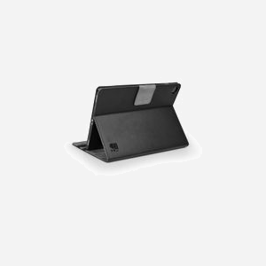 Port Designs 201411 Étui Folio Noir pour Samsung Galaxy Tab S5e (173x20x250mm) Nubuck & Polyuréthane, Fermeture Magnétique, Position Debout, 285g - Miniature 3