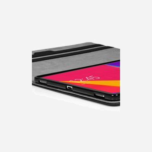 Port Designs 201411 Étui Folio Noir pour Samsung Galaxy Tab S5e (173x20x250mm) Nubuck & Polyuréthane, Fermeture Magnétique, Position Debout, 285g - Miniature 5