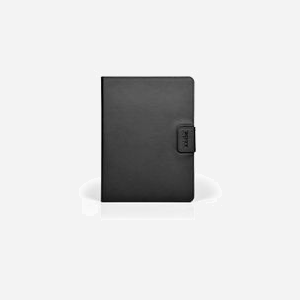 Port Designs Muskoka Folio Noir pour iPad 10.2" 2019 (7e génération) - Polyuréthane/Nubuck, Fermeture Magnétique, Stand Ajustable, Poids 395g - Miniature 3