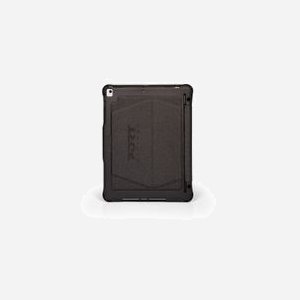 Port Designs Manchester II - Étui Folio Noir pour iPad 10.2" (2019) - Polyuréthane, Résistant aux Rayures, Fonction Support, Boucle Stylo - 260x20x202mm, 465g - Miniature 2