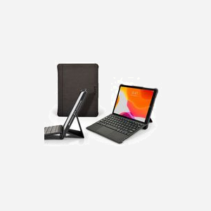 Port Designs MANCHESTER II Folio 10.5" Polyuréthane Clavier Bluetooth intégré, Stand, Protection antichoc/rayures, Batterie rechargeable, Micro USB - Miniature 2