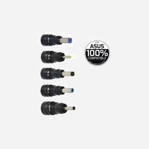 Port Designs Adaptateur Secteur 90W pour Notebook Asus - 100-240V, 19.5V 3.33A, Embouts Compatibles, Noir, Câble 1.8m, Ref: 900093-AS - Miniature 4
