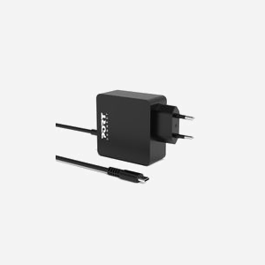 Port Designs 900096B-EU Chargeur Secteur 45W USB-C Power Delivery pour Smartphones et Tablettes (100-240V, 50-60Hz, Blanc, ABS) - Miniature 3