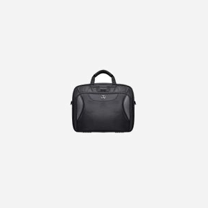 Port Designs Manhattan Combo Sac à Dos Convertible 15.6" Polyester Noir - Compartiments Notebook 14", Tablette 10" & A4 - Sangle Trolley - 885g