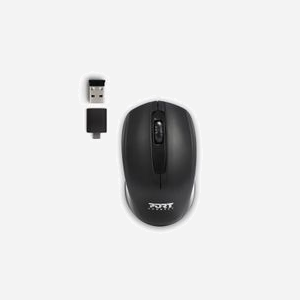 Port Designs Sacoche Ordinateur Portable 15.6" 501873 Noir Polyester Toploading + Souris sans fil USB-A/USB-C 2.4GHz compatible Windows/macOS/Android - Miniature 2