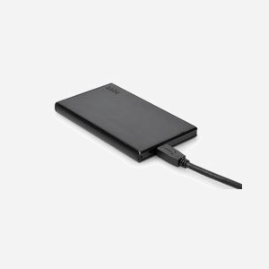 Port Designs 900030: Boîtier Externe 2.5" Aluminium Noir, USB 3.2 Gen 1, SATA/SATA II, HDD/SSD jusqu'à 1To, Compatible Windows/macOS/Linux - Miniature 2