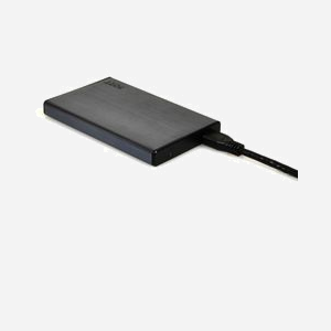 Port Designs 900035 Boîtier Externe 2.5" USB Type-C pour HDD/SSD SATA I/II/III (jusqu'à 1 To) - ABS Noir - Compatible Windows/macOS/Linux - Miniature 1