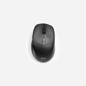 Port Designs 900715 Souris Optique Sans Fil/Bluetooth 2400 DPI, 5 Boutons, Batterie 300mAh, Portée 20m, Compatible Windows/macOS/Android/ChromeOS - Miniature 1