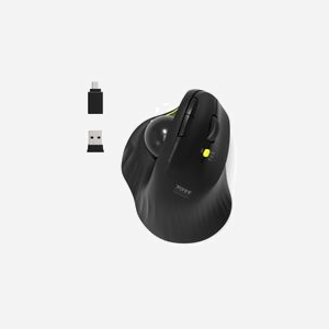 Port Designs 900719 Souris Bureau Droitier RF sans fil + Bluetooth 1600 DPI Optique 5 Boutons avec Roulette compatible Windows/macOS/Android/ChromeOS - Miniature 2