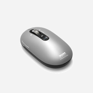 Port Designs Souris Bluetooth 910009 Ambidextre Optique 3200 DPI, Batterie 500mAh USB-C, Molette FreeWheel, Multi-connexion, Gris, Windows/macOS/Android/iOS - Miniature 4