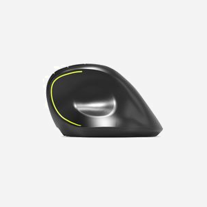 Port Designs Souris Ergonomique 910200, RF sans fil + Bluetooth, 1600 DPI Optique, 5 Boutons, Clic Silencieux, Rechargeable USB-C, Compatible Windows/macOS/Android/iOS - Miniature 5