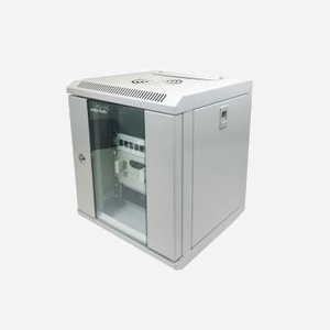 Uniformatic 27207: Coffret Mural 10" 7U, Profondeur 300mm, Acier Gris, Porte Verre, IP30, Charge Max 20kg, Montants Réglables, Kit de Montage Inclus - Miniature 2