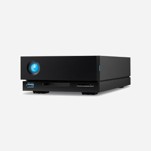 LaCie 1big Dock 18To 7200tr/min USB Type-A/Type-C Thunderbolt 3, Lecteur CF/SD, 280 Mbit/s, Compatible Windows/macOS, Noir (STHS18000800)