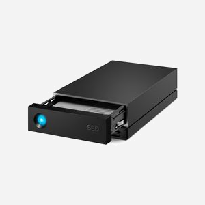 LaCie 1big Dock 18To 7200tr/min USB Type-A/Type-C Thunderbolt 3, Lecteur CF/SD, 280 Mbit/s, Compatible Windows/macOS, Noir (STHS18000800) - Miniature 3