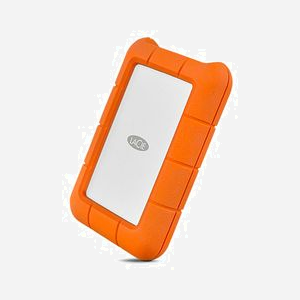 LaCie Rugged USB-C 4To HDD 2.5" USB 3.2 Gen 1 (3.1 Gen 1) 5400 tr/min Orange/Argent - Compatible Windows/macOS - STFR4000800 - Miniature 2