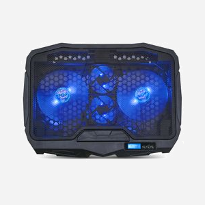 Spirit of Gamer Airblade 600 - Refroidisseur pour PC Portable 17" - 4 Ventilateurs 120mm 1500 RPM - 56 CFM - 15dBA - USB 2.0 - Noir/Bleu - Miniature 5