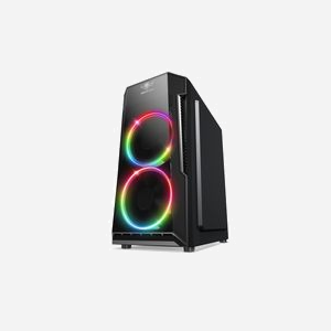 Boîtier PC Spirit of Gamer Deathmatch 3 Mini Tower Noir, Acier/ABS/Acrylique, microATX/Mini-ITX/ATX, 2x120mm ARGB, USB 3.2 Gen 1, GPU 270mm, CPU 130mm - Miniature 2