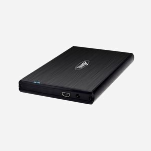 ADVANCE BX-2525U3 Boîtier HDD Externe 2.5" USB 3.2 Gen 1 (5 Gbps) SATA Aluminium Noir - Support 1x HDD/SSD 2.5" - Compatible Windows/macOS/Linux