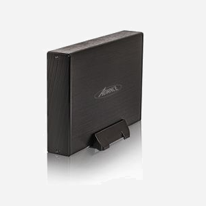 ADVANCE BX-308U3 Boîtier HDD 3.5" SATA USB 3.2 Gen 1 (5 Gbps) Aluminium Noir - Support 1x HDD/SSD 3.5" jusqu'à 2To - Hot Swap - USB Type-B