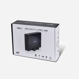 ADVANCE BX-308U3 Boîtier HDD 3.5" SATA USB 3.2 Gen 1 (5 Gbps) Aluminium Noir - Support 1x HDD/SSD 3.5" jusqu'à 2To - Hot Swap - USB Type-B - Miniature 2