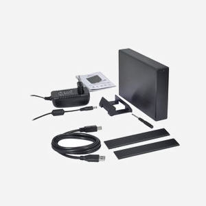ADVANCE BX-308U3 Boîtier HDD 3.5" SATA USB 3.2 Gen 1 (5 Gbps) Aluminium Noir - Support 1x HDD/SSD 3.5" jusqu'à 2To - Hot Swap - USB Type-B - Miniature 4