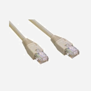Câble réseau MCL Cat5E RJ45 Gris 0.5m FCC5EM-0.5M GIGA ETHERNET Classe D connecteurs mâles pour liaisons postes/prises murales ou brassage/switchs