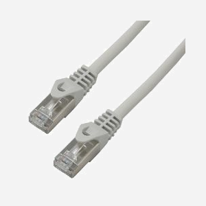 Tikoo Câble Réseau FTP6-5M Gris Cat6 F/UTP (FTP) 5m RJ-45 Mâle/Mâle, AWG26, 100 Ohm, PVC, Plug and Play, Catégorie 6