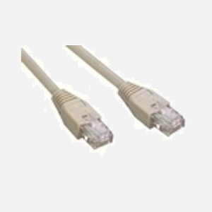 MCL Câble Ethernet RJ45 Cat6 Gris 3.0 m - FCC6M-3M - Cordon de raccordement Classe E - Connecteurs RJ45 mâle