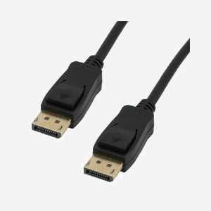 Câble MCL MC390-5M DisplayPort 1.2 Mâle/Mâle 5m Noir - Support 4K2K, HD Video, Multi-Channel Digital Audio, DPCP et HDCP - 315g - Miniature 1