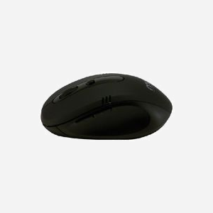 MCL Souris Optique sans Fil SS-515W 1600 DPI RF 2.4GHz 5 Boutons USB Type-A Droitier Noir 65x105x40mm Piles AAA - Miniature 2