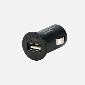 MCL ACC-IPAD17CLAZ Chargeur Auto Allume-cigare Universel 1 Port USB 2.0 2.4A Compatibilité iPhone 5 à 7 avec câble Lightning Noir/Argent - Miniature 2